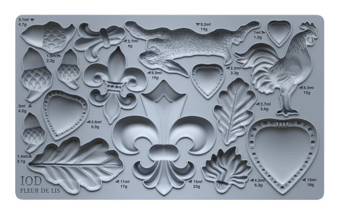 Fleur de Lis Mould