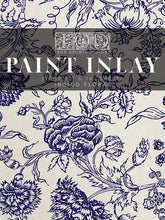 Load image into Gallery viewer, Indigo Floral Paint Inlay
