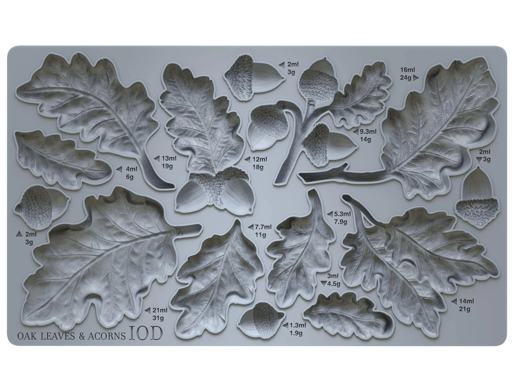 Oak Leaves & Acorns Mould