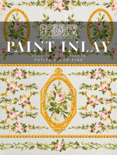 Load image into Gallery viewer, Petite Fleur Pink IOD Paint Inlay 12x16 Pad
